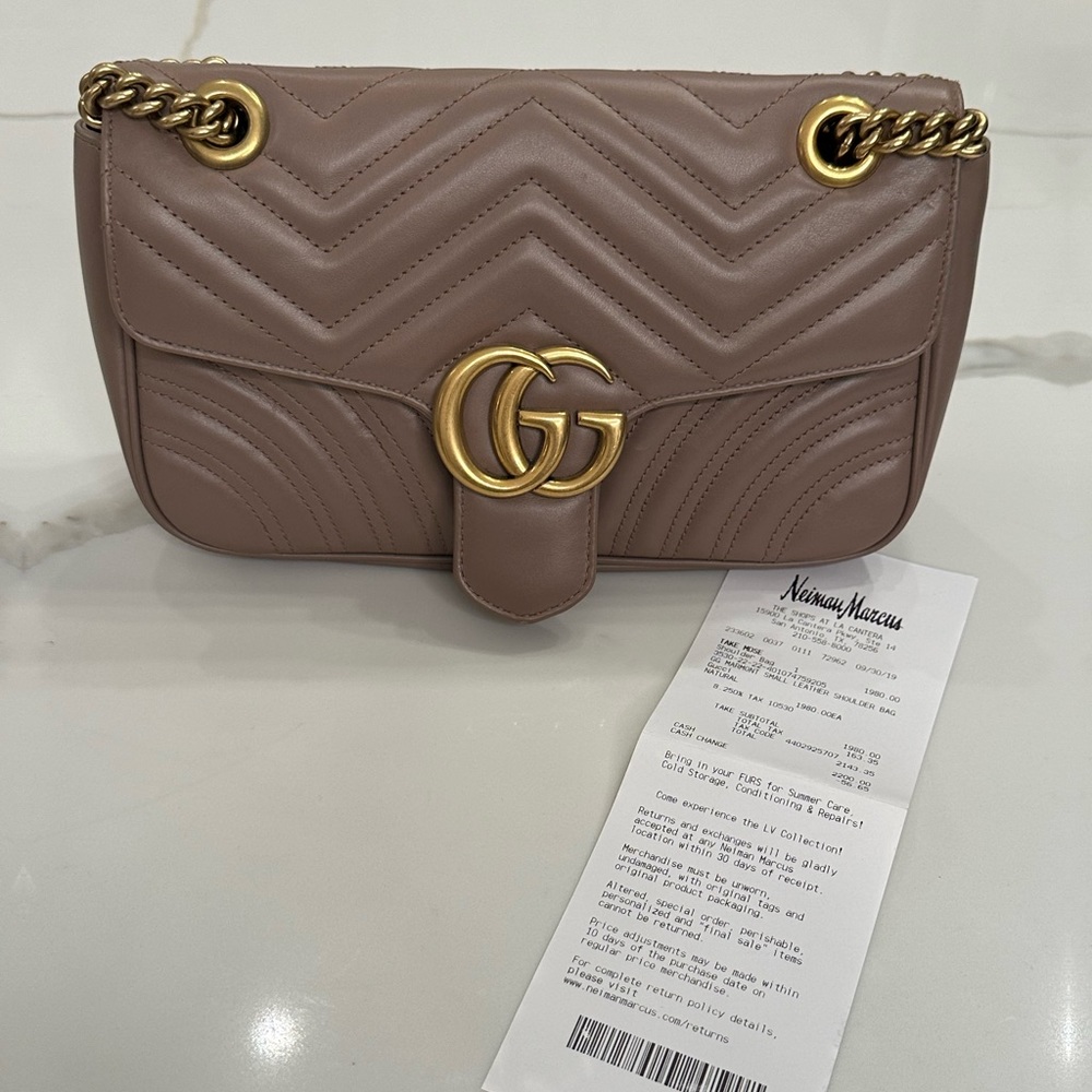 Gucci Mormont small leather shoulder bag